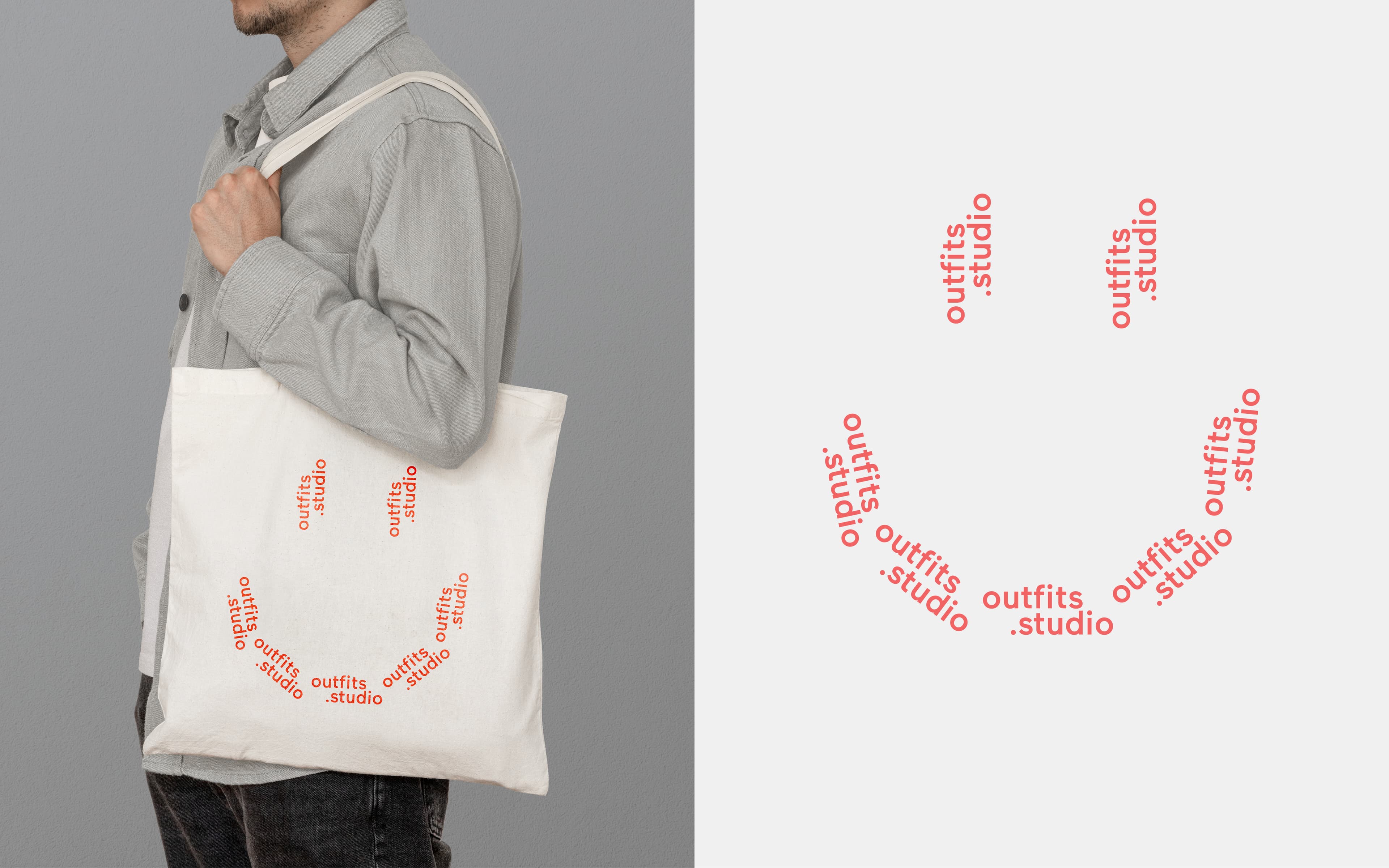 Branding work for outfits.studio