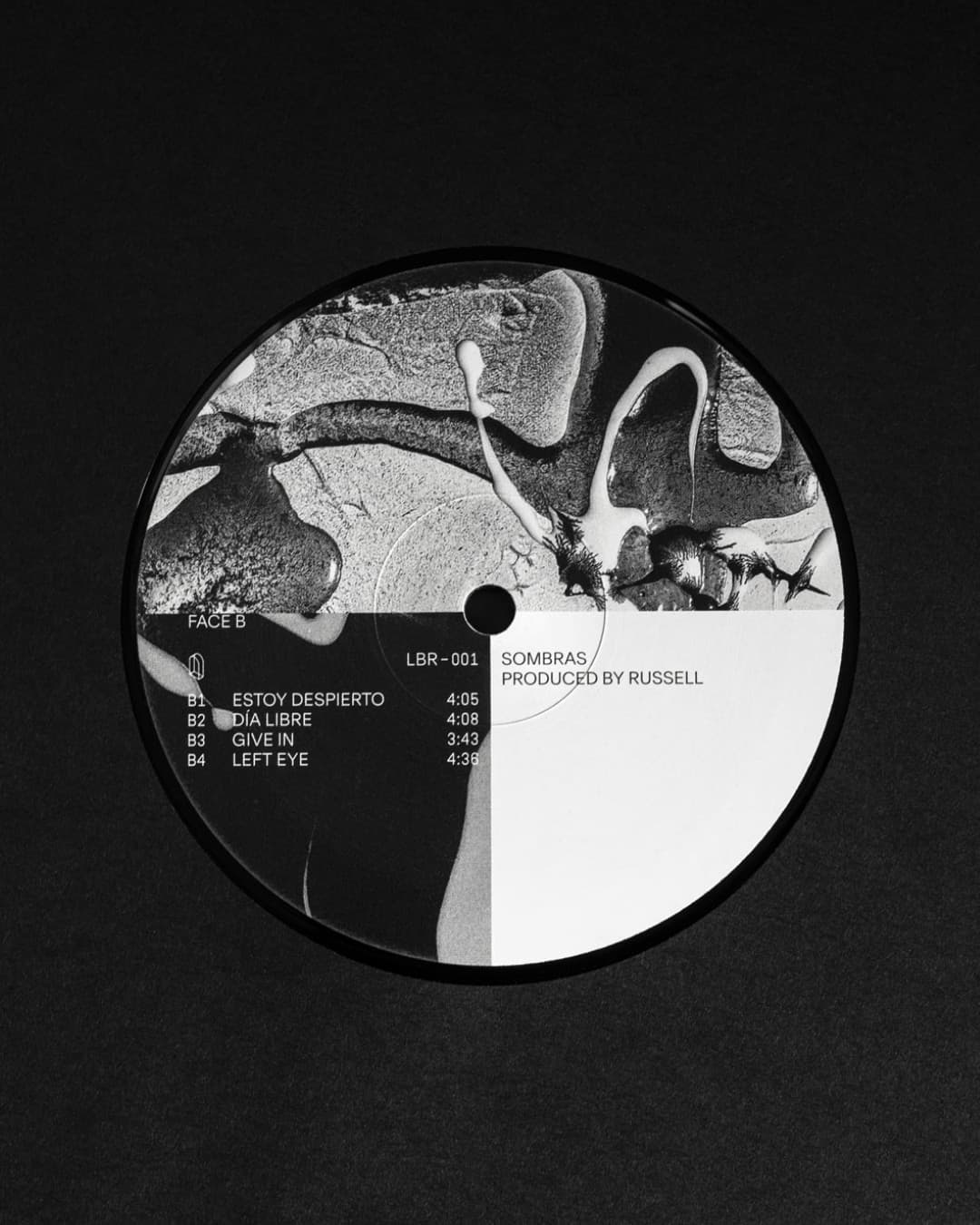 Photo of the LBRRecords sleeve for vynil